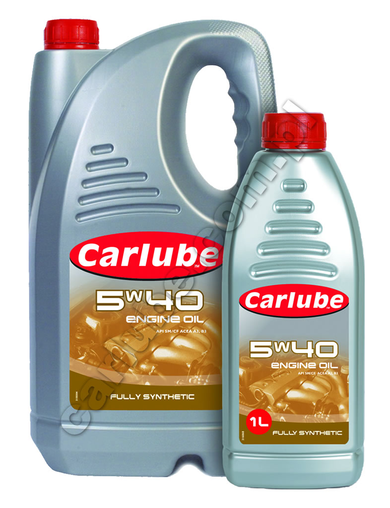 Carlube 5W40 Fully Synthetic. Olej silnikowy 5W40. Syntetyczny - 4,55L