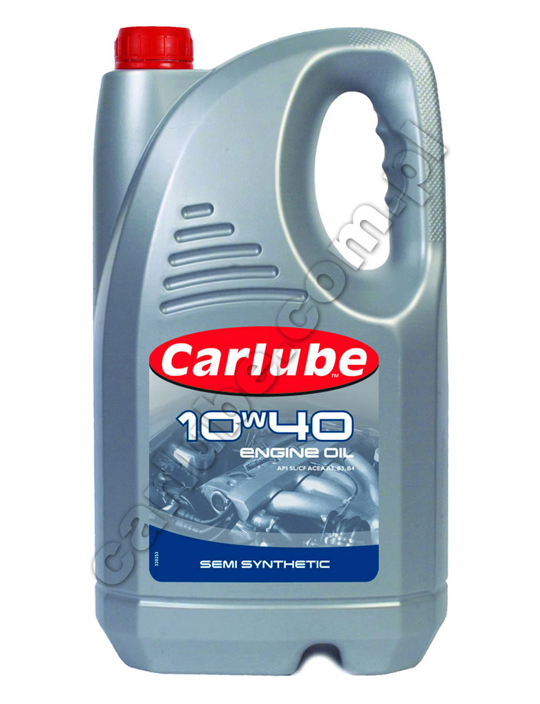 Carlube 10w40 A3/B4 Semi Synthetic. Półsyntetyczny olej 10W40 A3/B4 do silników benzynowych - 4,55L