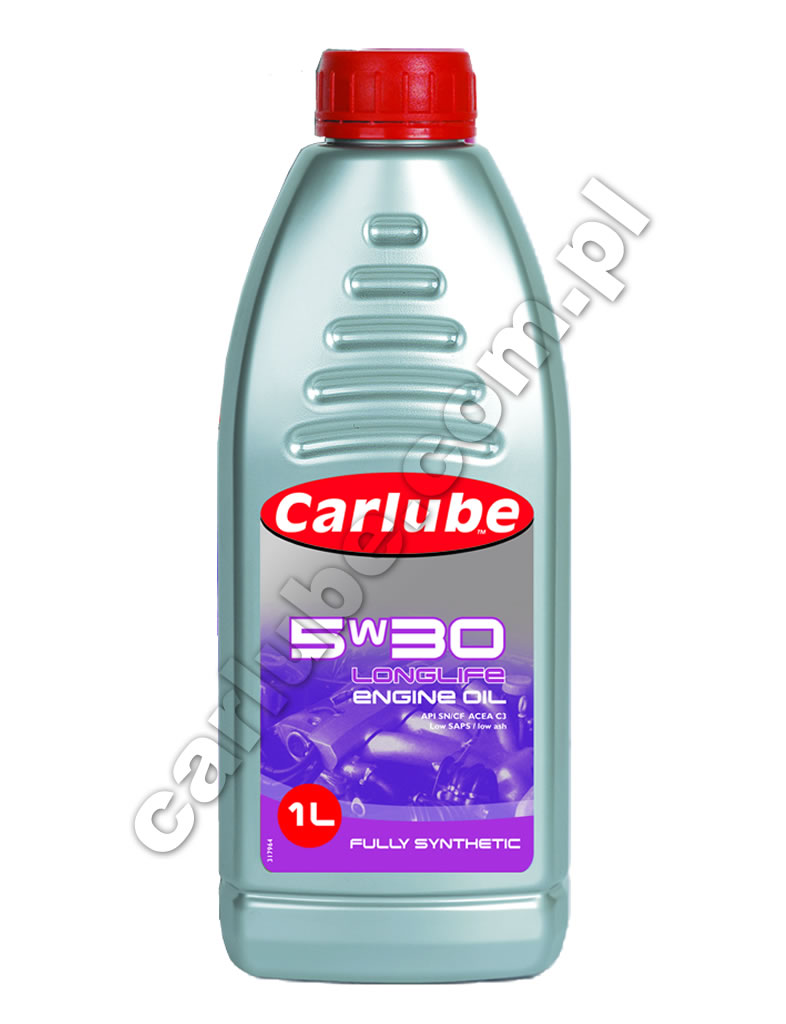 Carlube 5W30 C3 Fully Synthetic Low SAPS. Olej 5W30 C3 syntetyczny - 1L