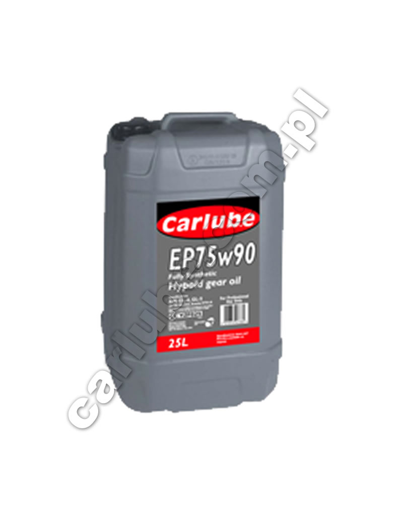 Carlube EP75w90 Gear Oil FULL SYNTHETIC. Olej przekładniowy EP75w90 syntetyczny - 25l